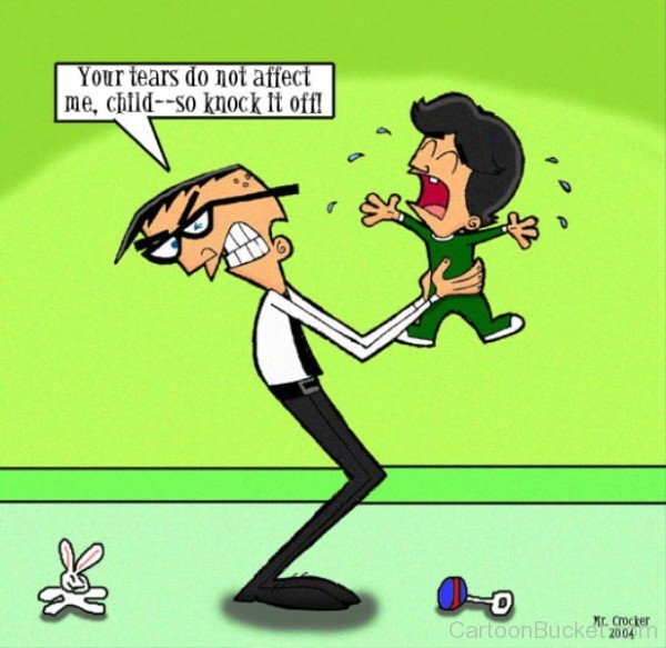 Denzel Crocker Holding Crying Baby-tvc304