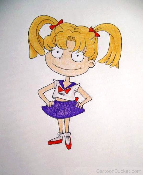 Drawing Of Angelica Pickles-re832