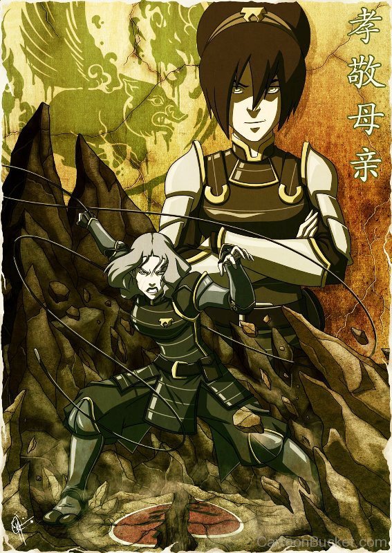 Earthbending Toph Bei Fong-ytv804