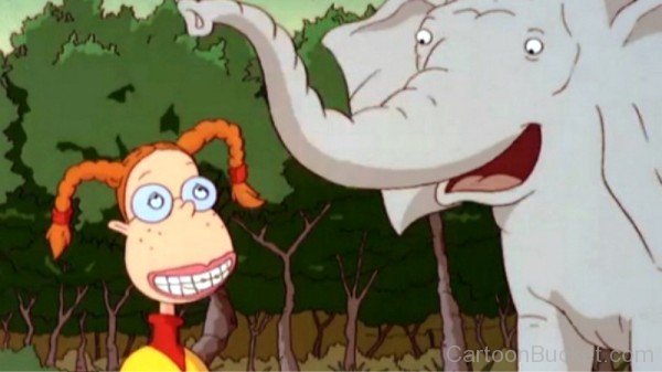 Eliza Thornberry Looking At Elephant-yb505