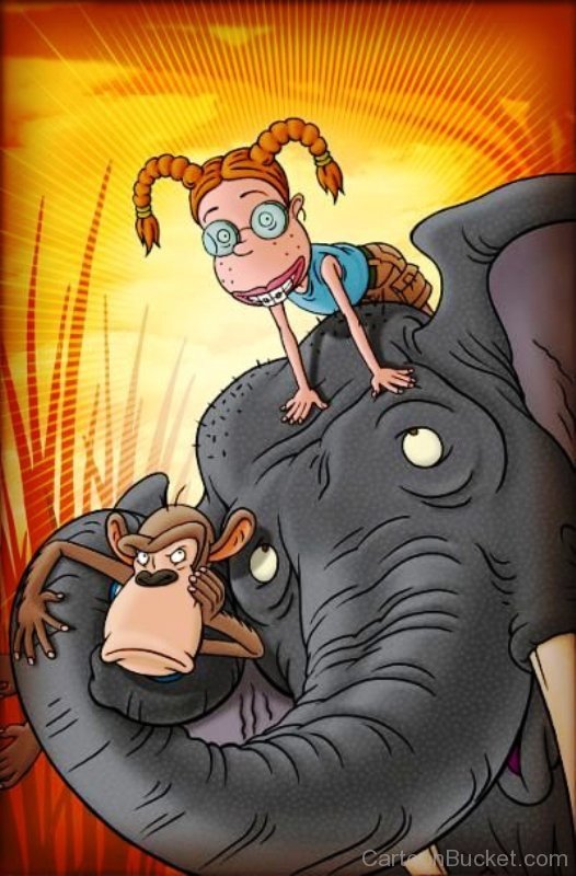 Eliza Thornberry On Elephant-yb508