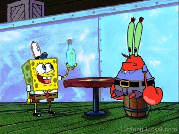 Eugene H.Krabs And Spongebob-ax204