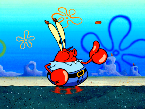 Eugene H.Krabs Doing Toss-ax209