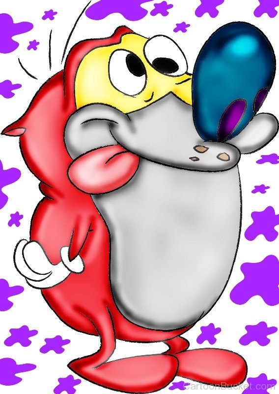 Funny Image Of Stimpy J.Cat-rq203