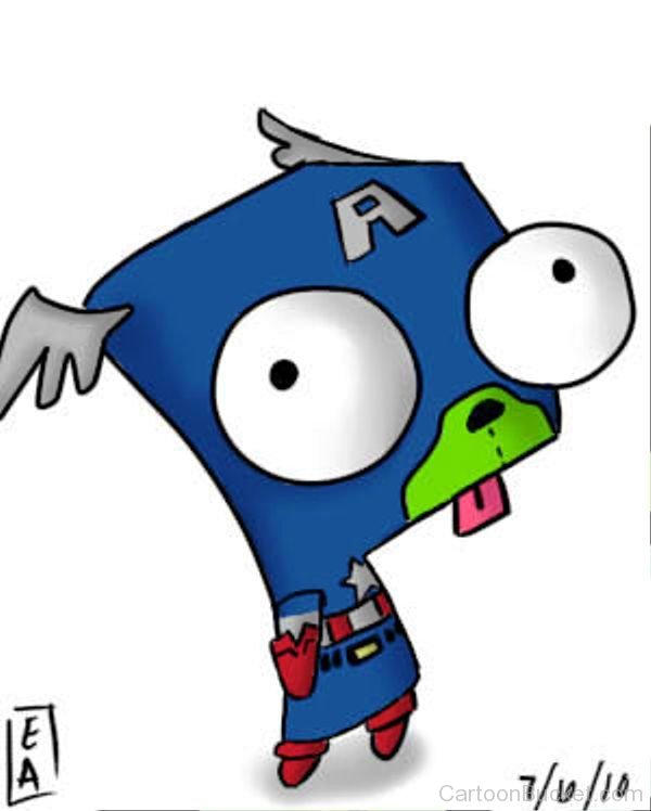 GIR As Captain America-plu214