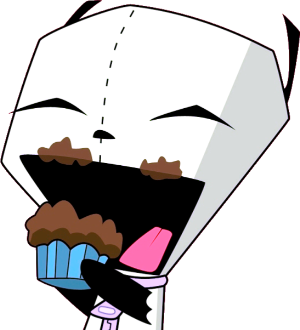 GIR Eating Cupcake-plu224