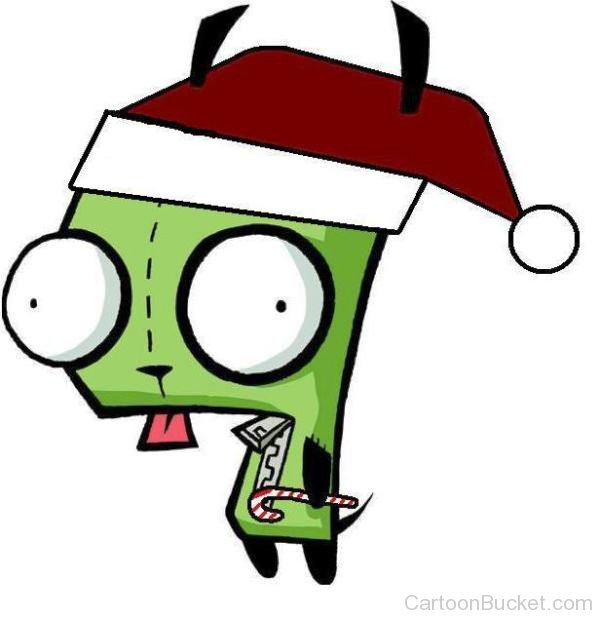 GIR Wearing Christmas Hat-plu241