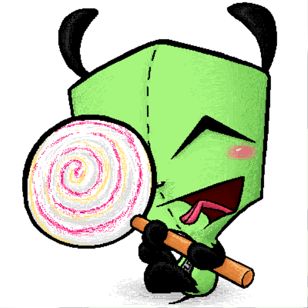 GIR With Candy-plu244