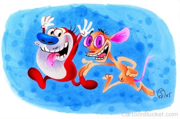 Happy Stimpy J.Cat And Ren-rq205