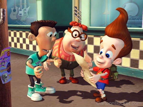 Jimmy Neutron With His Friends-tr437
