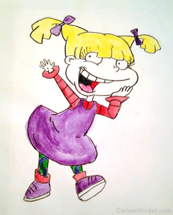 Painting Of Angelica Pickles-re843