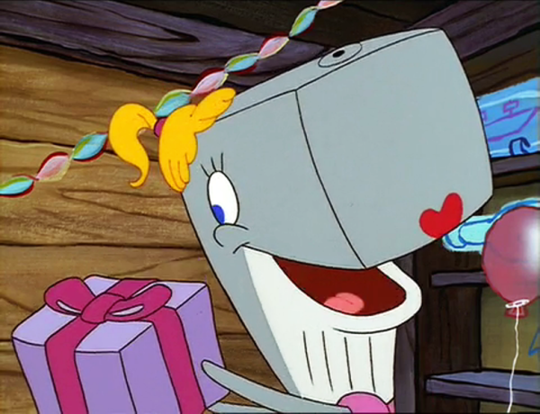 Pearl Krabs Holding Her Gift-tb806