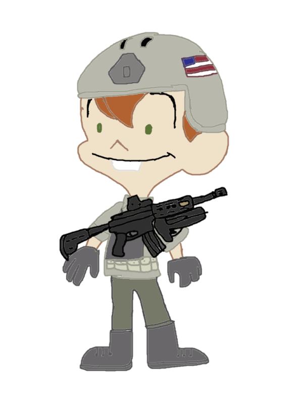 Rudy Tabootie As Soldier-iyt514