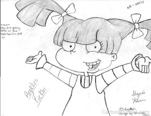 Sketch Of Angelica Pickles-re845