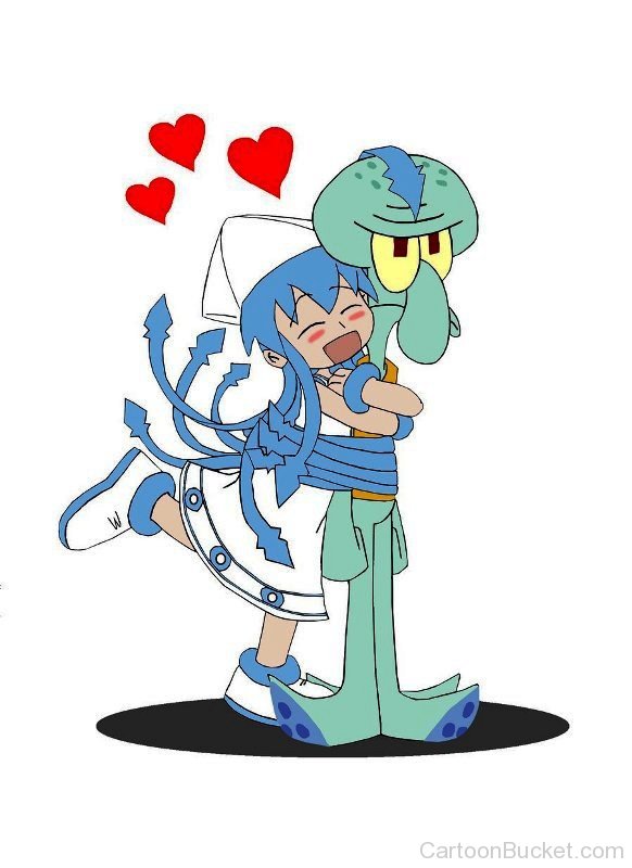 Squidward Tentacles And Ika Musume-wa209