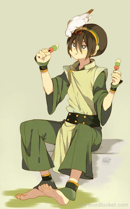 Toph Bei Fong Eating Candy-ytv815