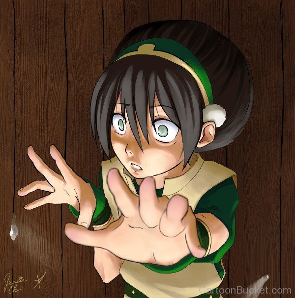 Toph Bei Fong Looking Shocked-ytv820