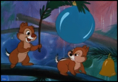 Chip And Dale Fighting With Each Other-lk45602