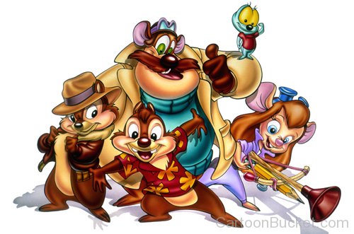 Chip And Dale -Photograph-lk45611