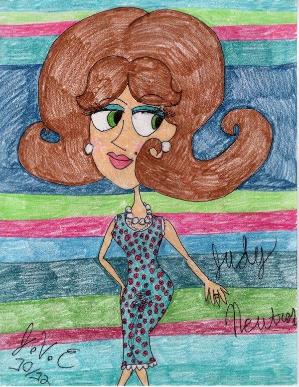 Colour Sketch Of Judy Neutron-kk45603