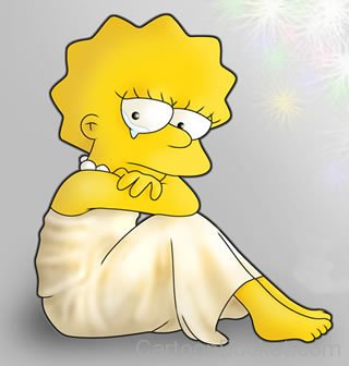 Crying Lisa Simpson-rt89611