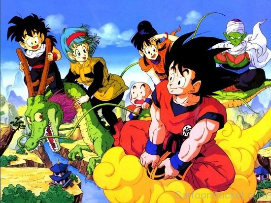 Dragon Ball Z Playing With His Friends-pp12810