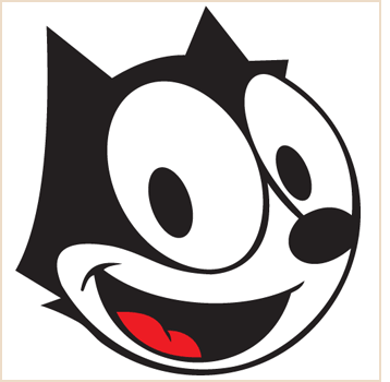 Face Closeup Of Felix The Cat-ys56303