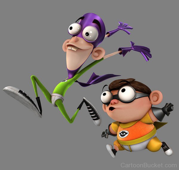 Fanboy Playing With Chum Chum-jk55506