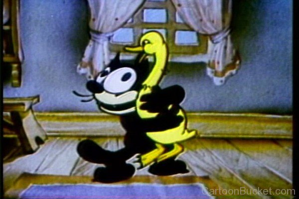 Felix The Cat With Duck-ys56319