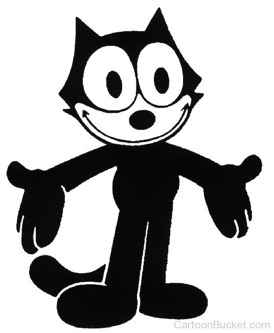 Felix The Cat With His Open Hand-ys56320