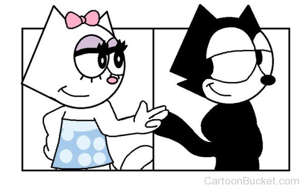 Felix The Cat With Katty-ys56334