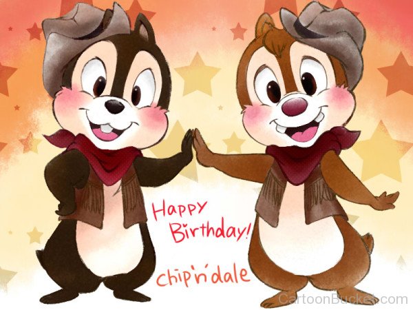 Happy Birthday Chip And Dale-lk45621