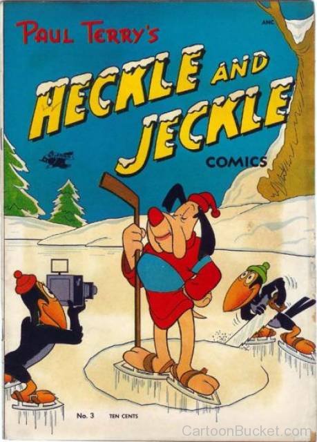 Heckle And Jeckle With Dog-bd9060118