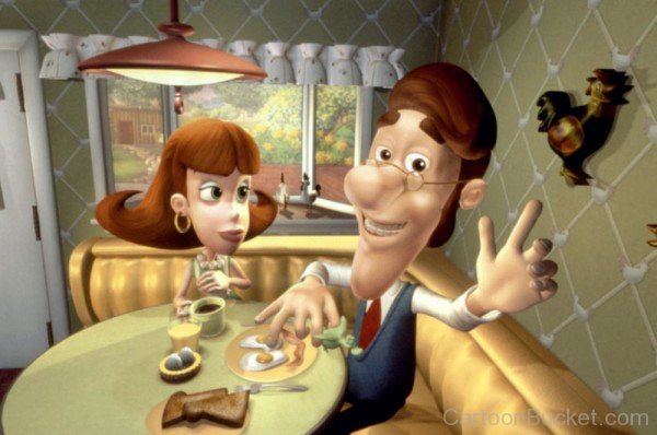 Image Of Judy Neutron With Husband-kk45604