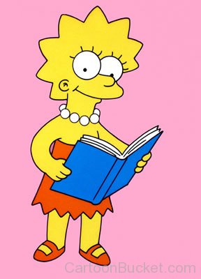 Lisa Simpson In Orange Frock-rt89616