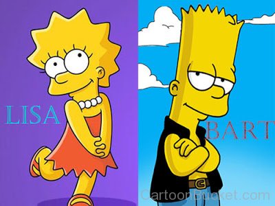 Lisa Vs Bart-rt89623