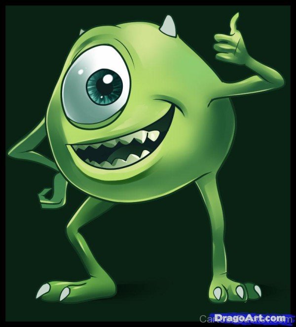 Mmike Wazowski Picture-jh56709-bh19609