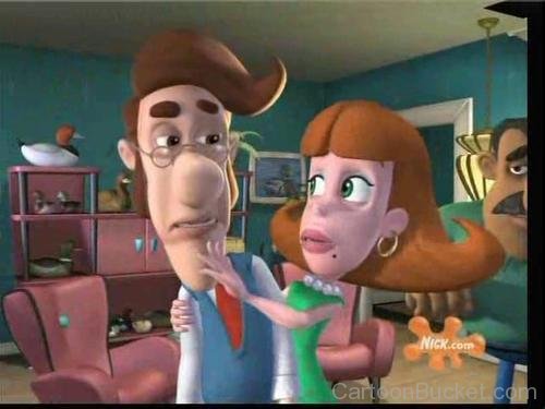 Picture Of Judy Neutron With Husband-kk45620