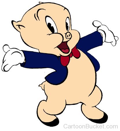 Porky Pig With Open Hand-gb25816