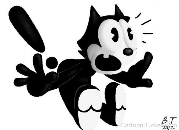 Shocked Image Of Felix The Cat-ys56326