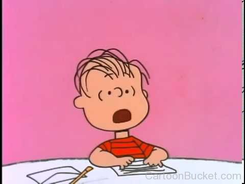 Shocked Picture Of Linus Van Pelt-tg78912