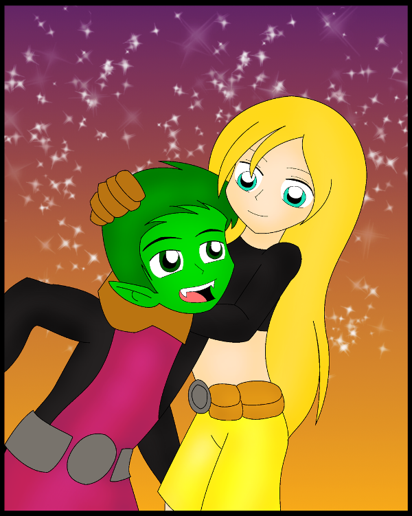 Beast Boy And Terra-tgg409