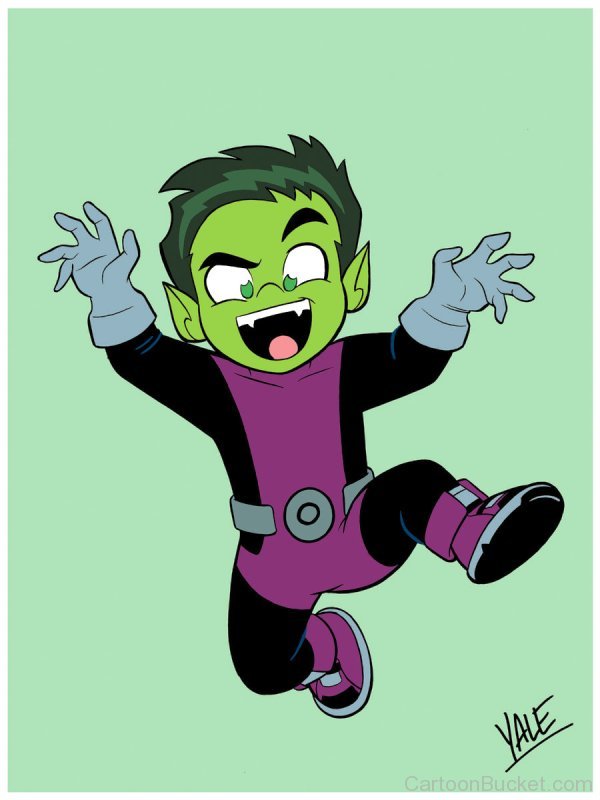 Beast Boy Falling Down-tgg412