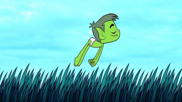 Beast Boy Hops Through The Grass-tgg416