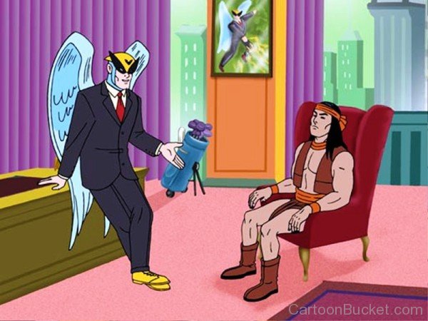 Birdman Talking With Apache Cheif-ycw2616