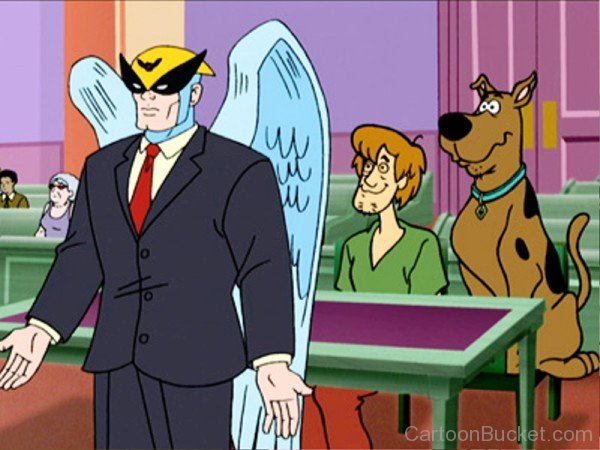 Birdman With Shaggy And Scooby-ycw2618