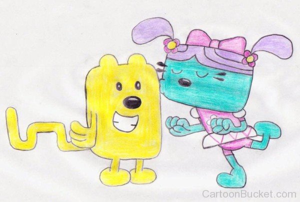 Drawing Of Daizy And Wubbzy-pw201