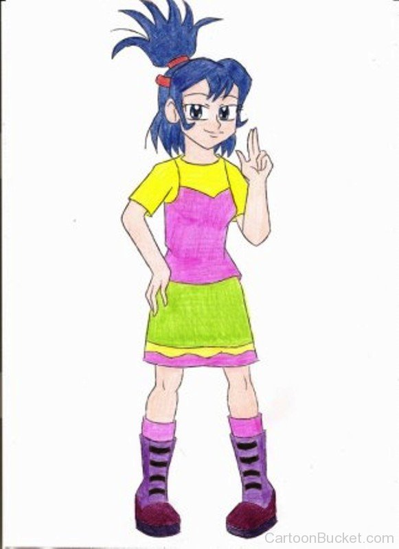 Drawing Of Kimi Watanabe Finster-la803