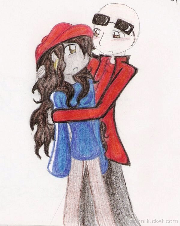 Drawing Of Nigel Uno And Abby-ybe202