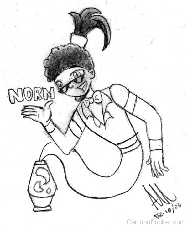 Drawing Of Norm-tz101